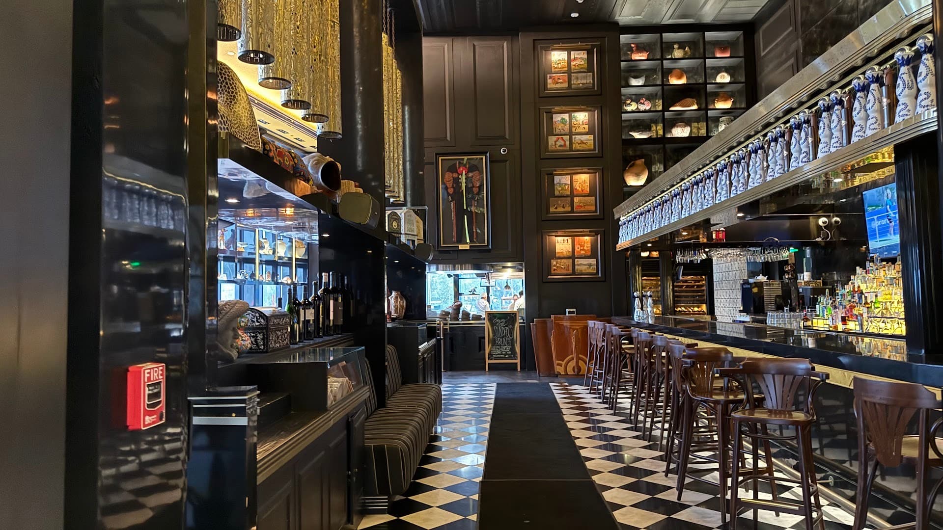 Cantina La Veinte interior design in Miami