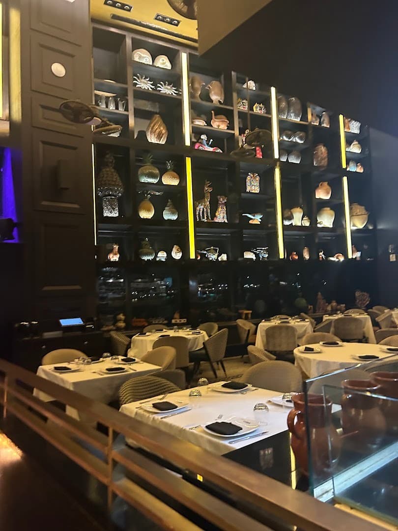Interior of Cantina La Veinte restaurant in Miami