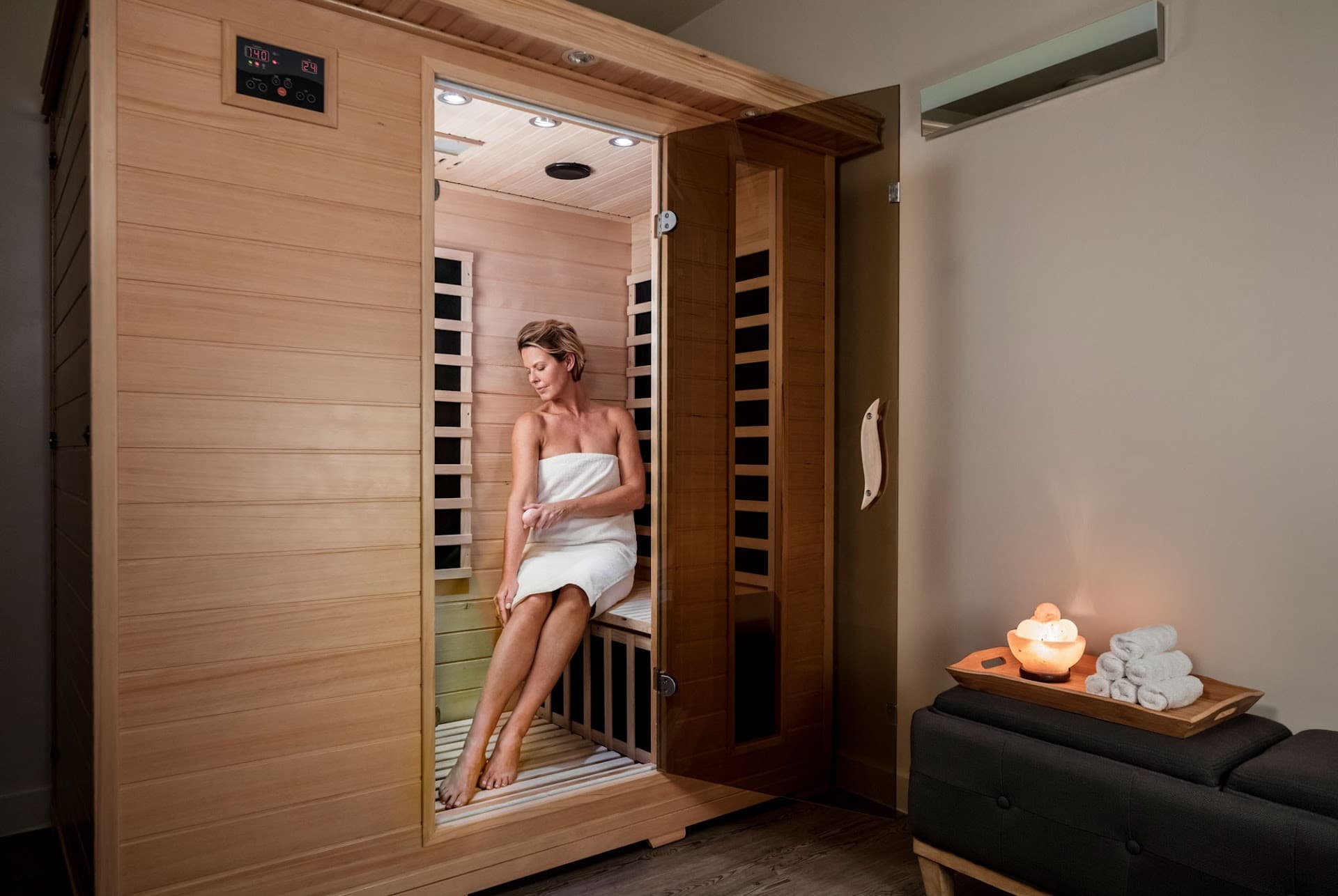 Relaxing sauna experience at Carillon Miami Wellness Resort