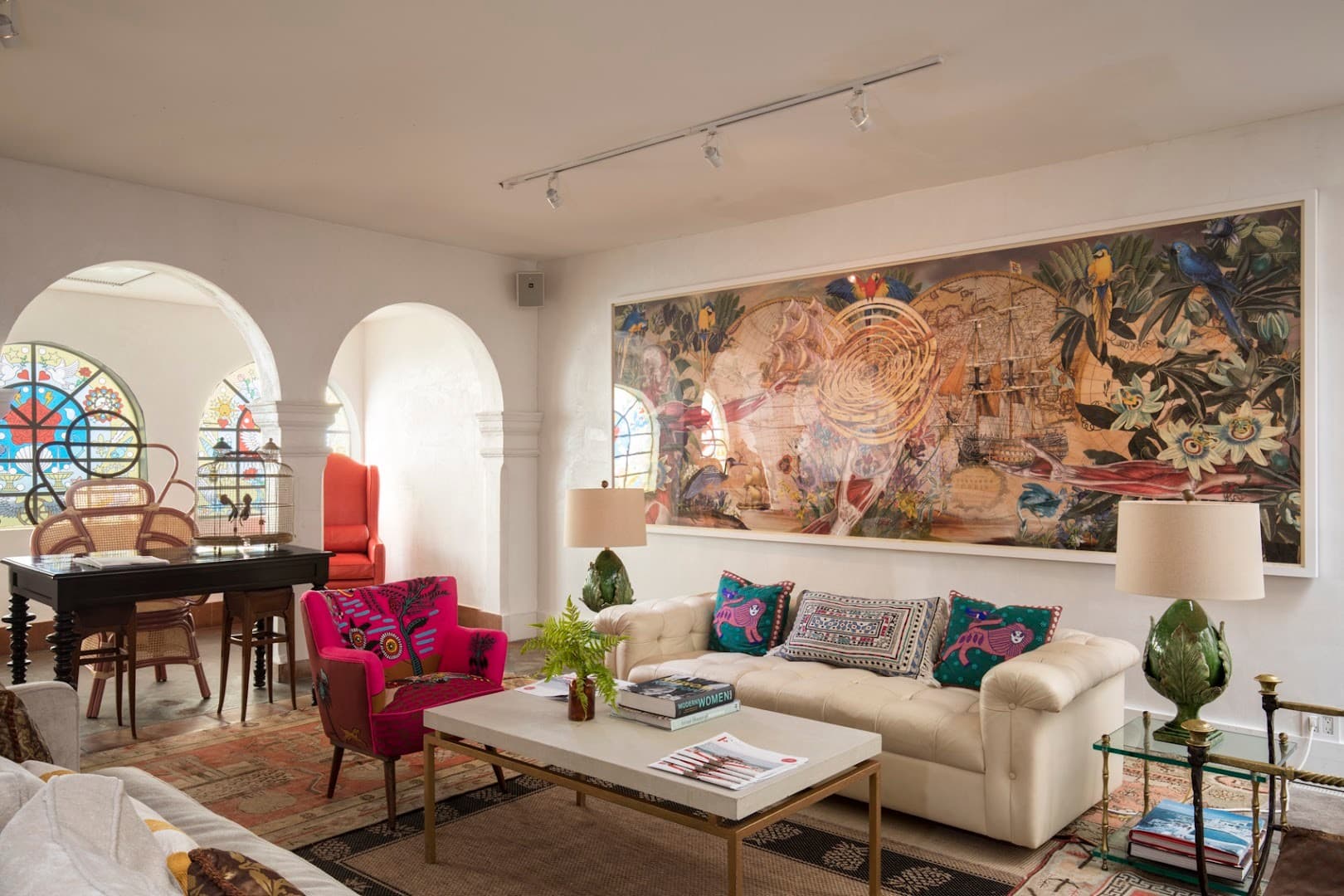 Casa Faena Miami Beach stylish lobby interior