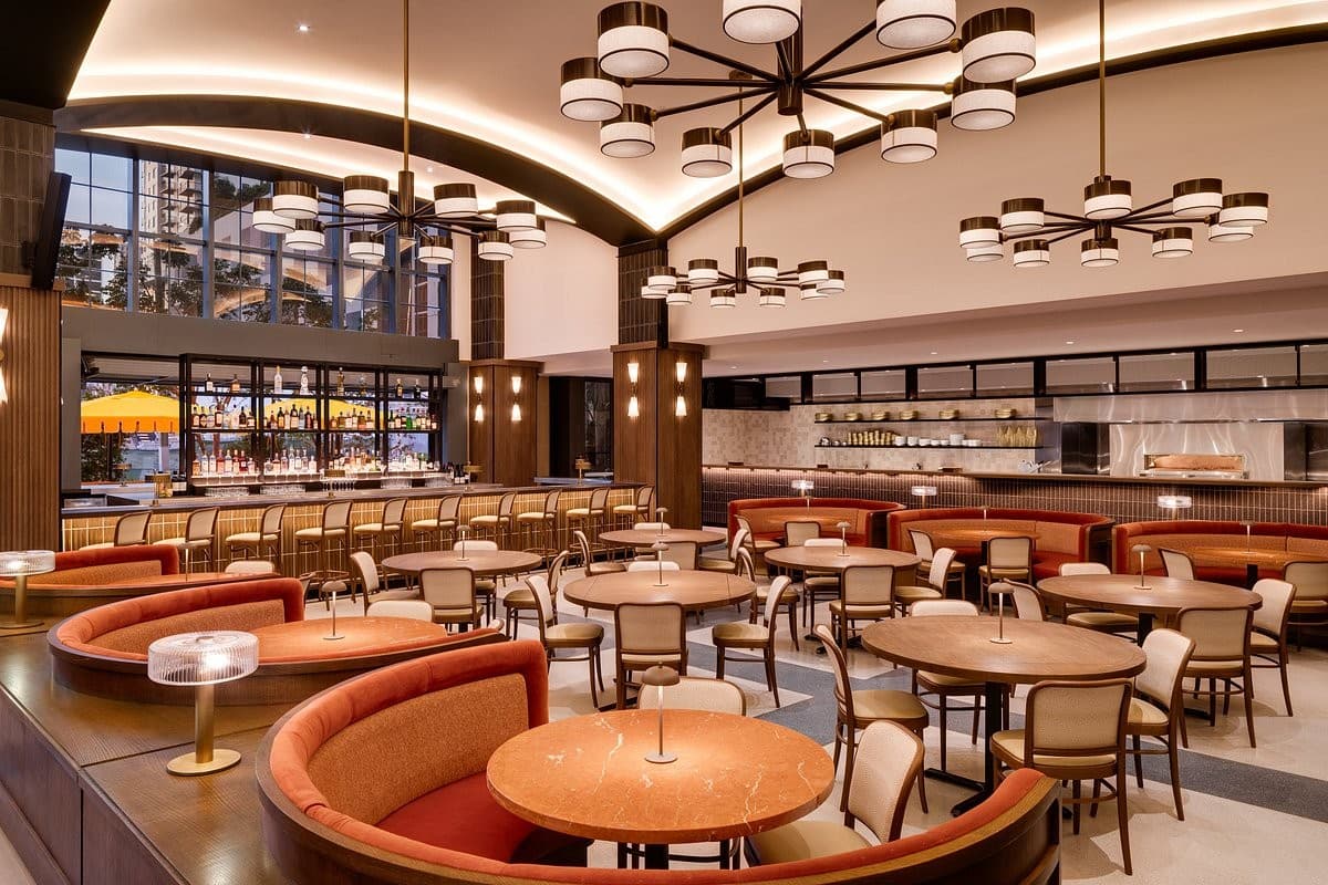 Casa Gianna interior dining space in Miami