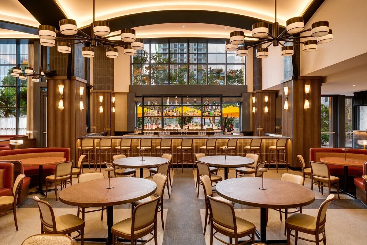 Casa Gianna interior dining space in Miami