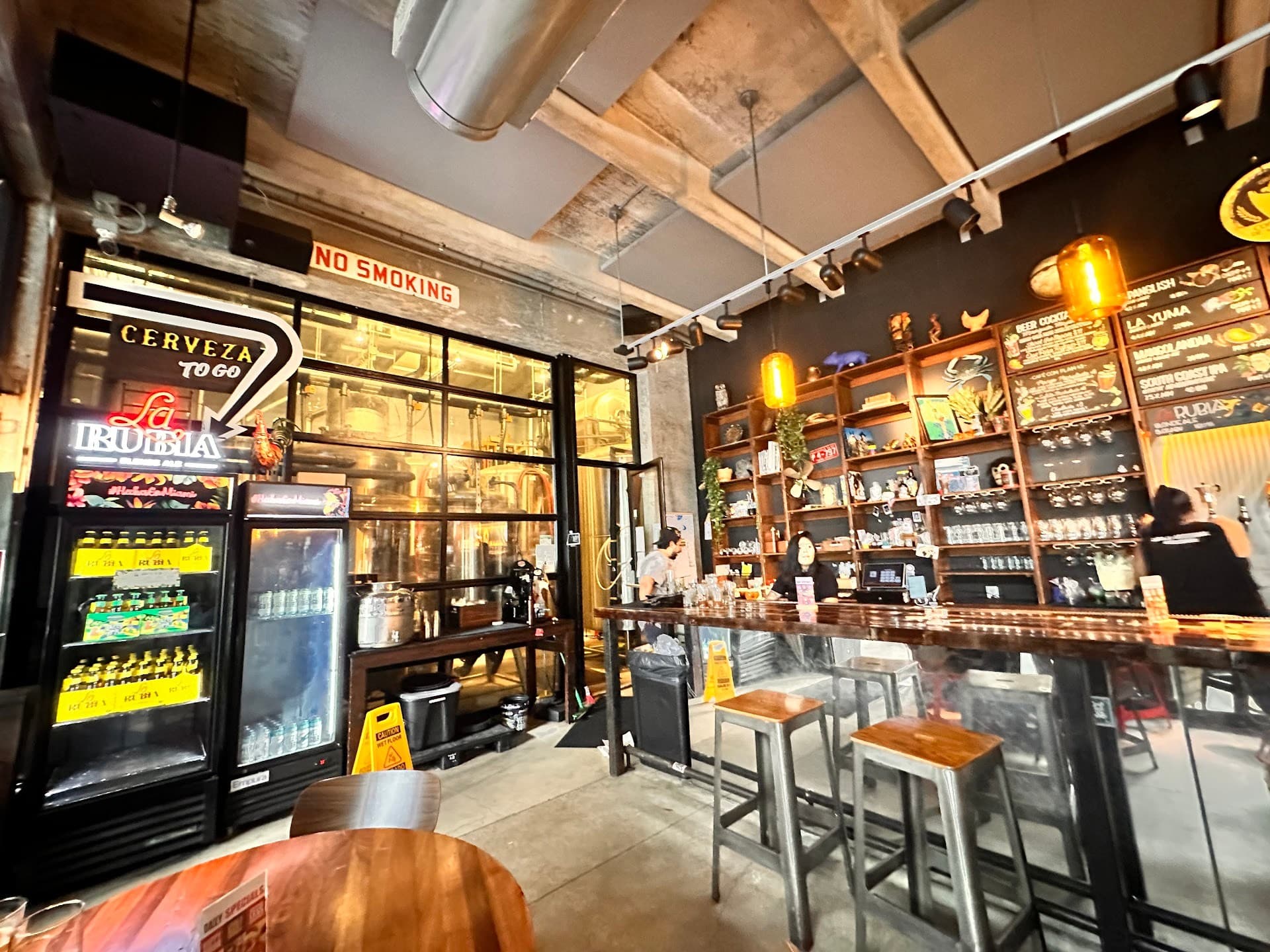 Casa La Rubia bar interior in Miami