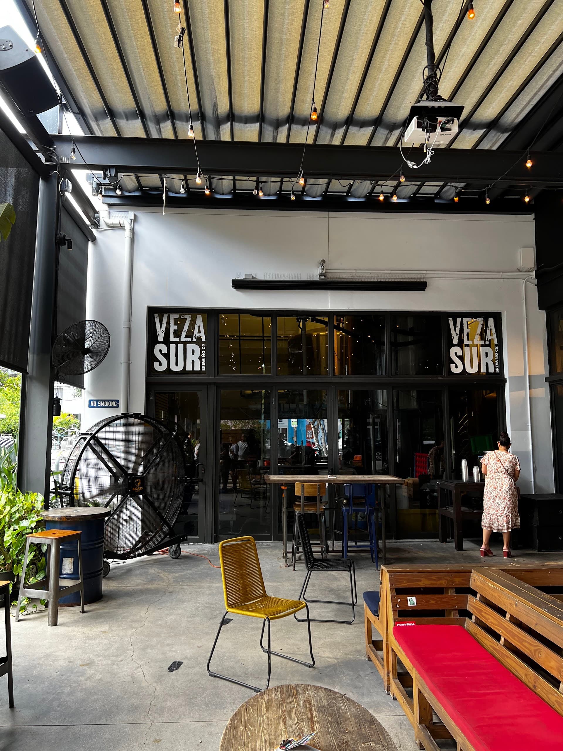 Casa La Rubia Miami bar atmosphere with stylish decor