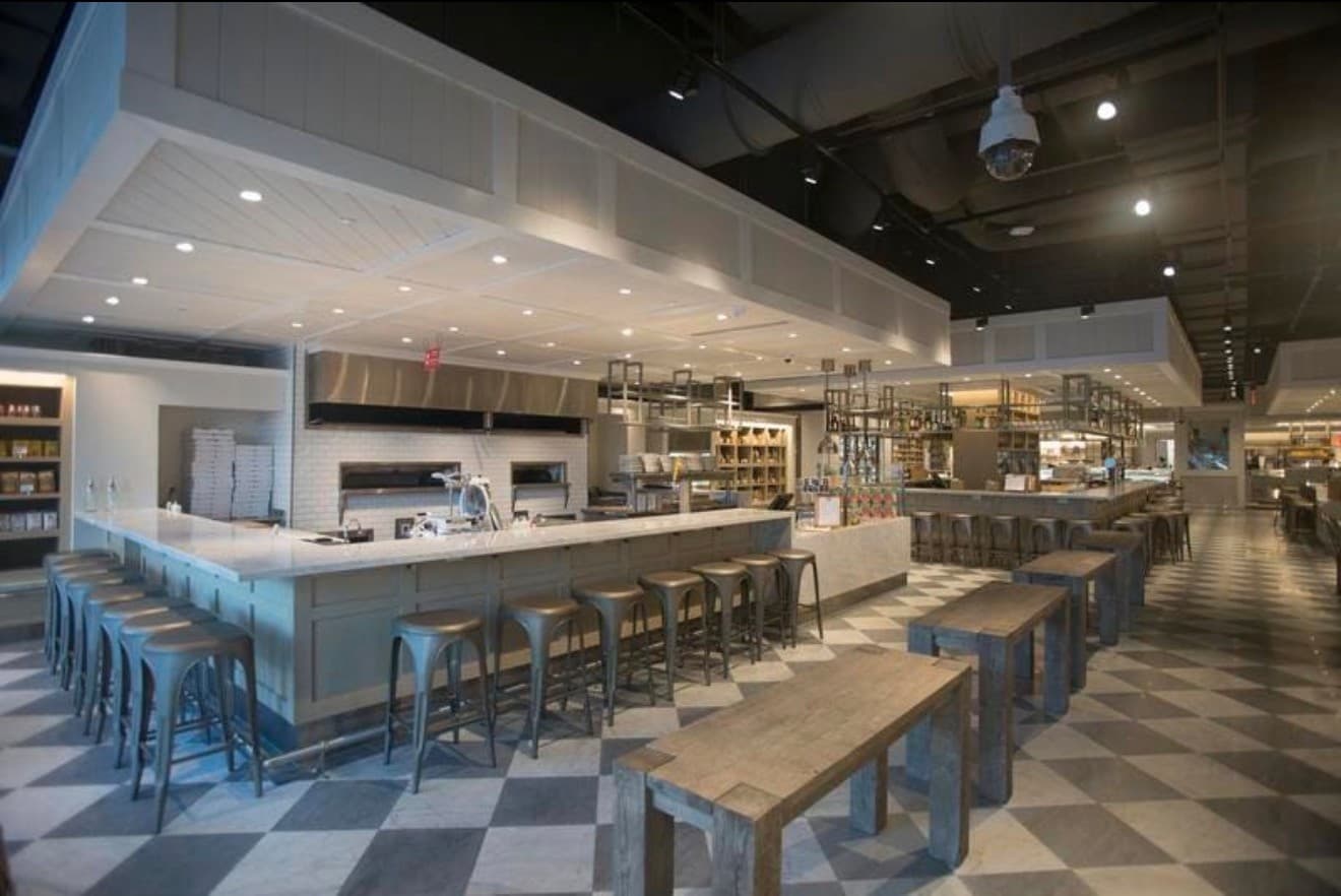 Casa Tua Cucina Brickell interior design in Miami