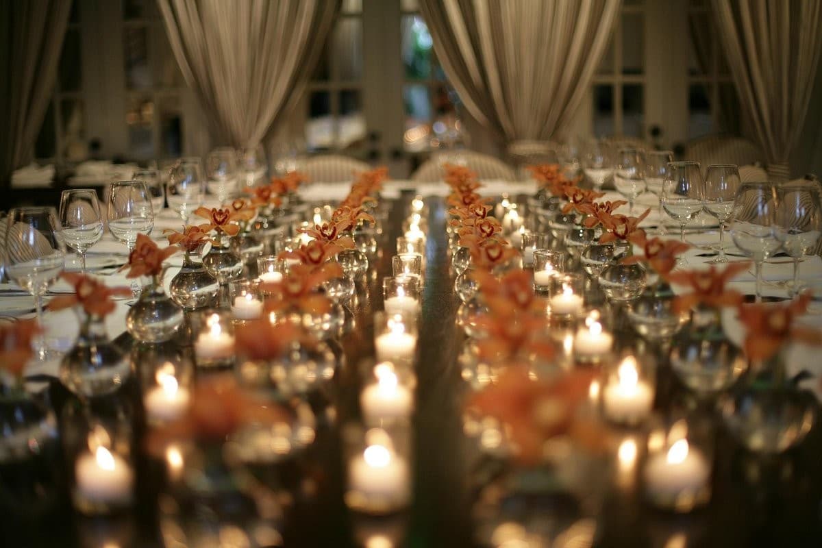 Elegant dining room setup at Casa Tua Miami Beach