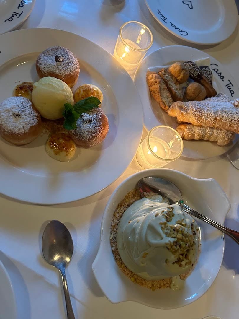 Desserts at Casa Tua Miami Beach