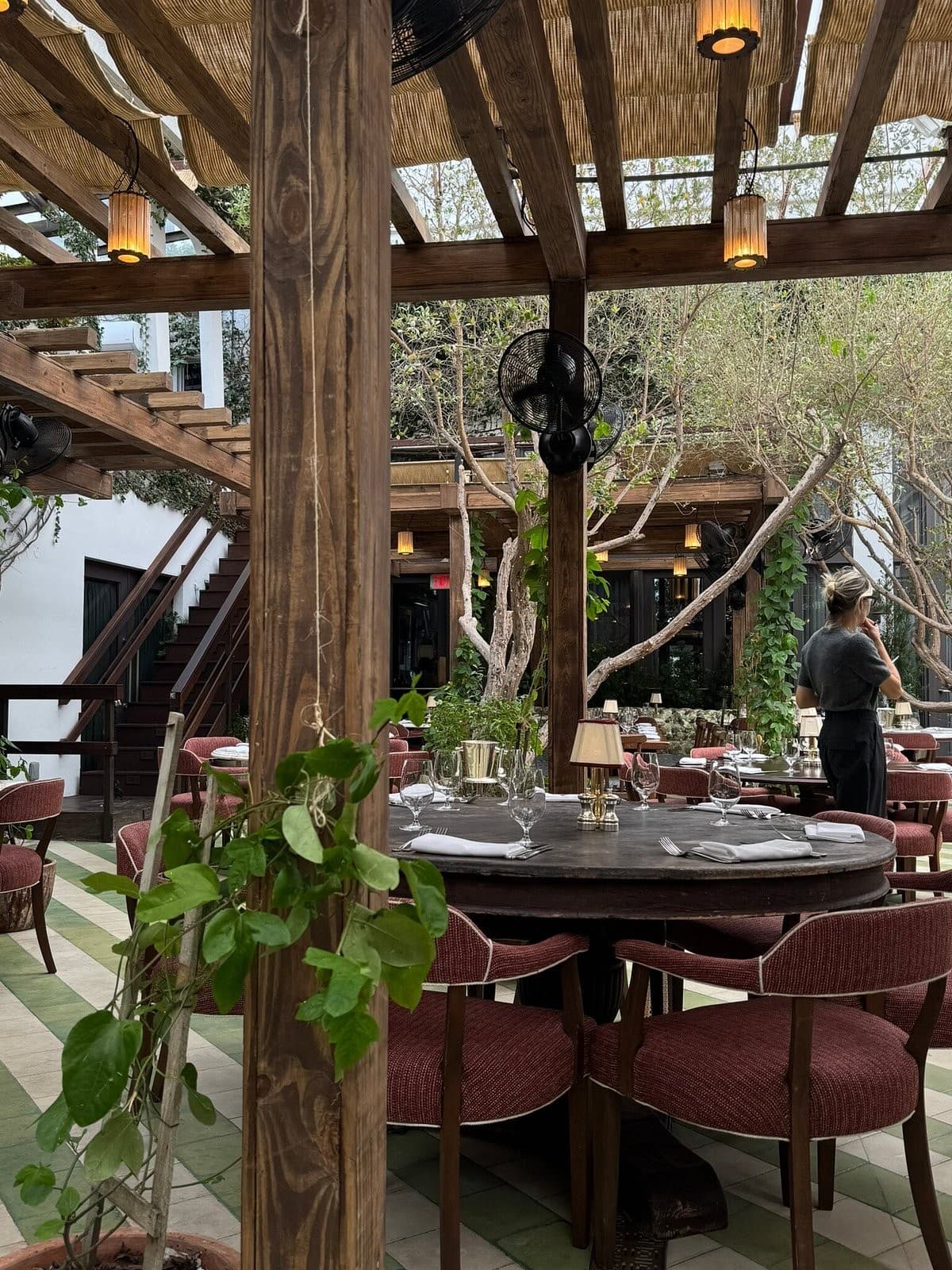 Cecconi's Miami interior dining area in Miami Beach