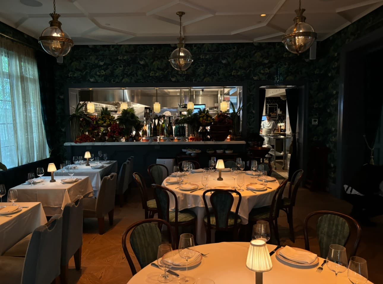 Chateau ZZ's dining room interior in Miami