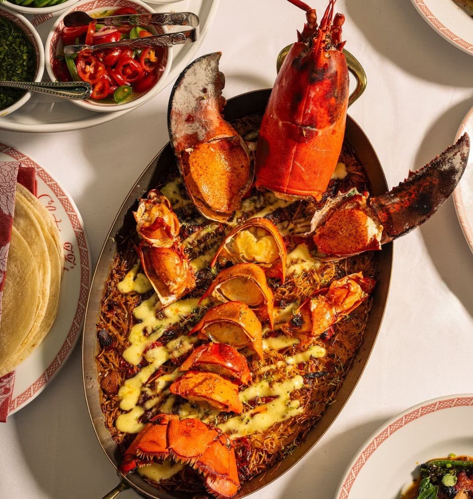 Lobster dish at Chateau ZZ's in Miami