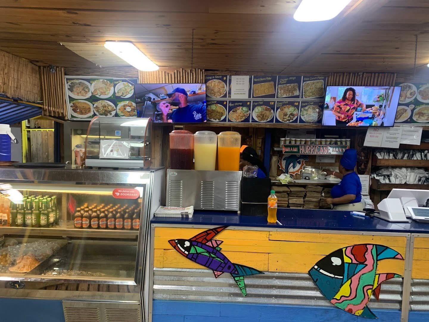 Chef Creole Seasoned Restaurant interior in Miami