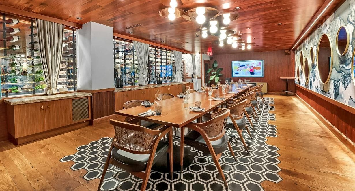 Chop Steakhouse & Bar interior in Coconut Grove