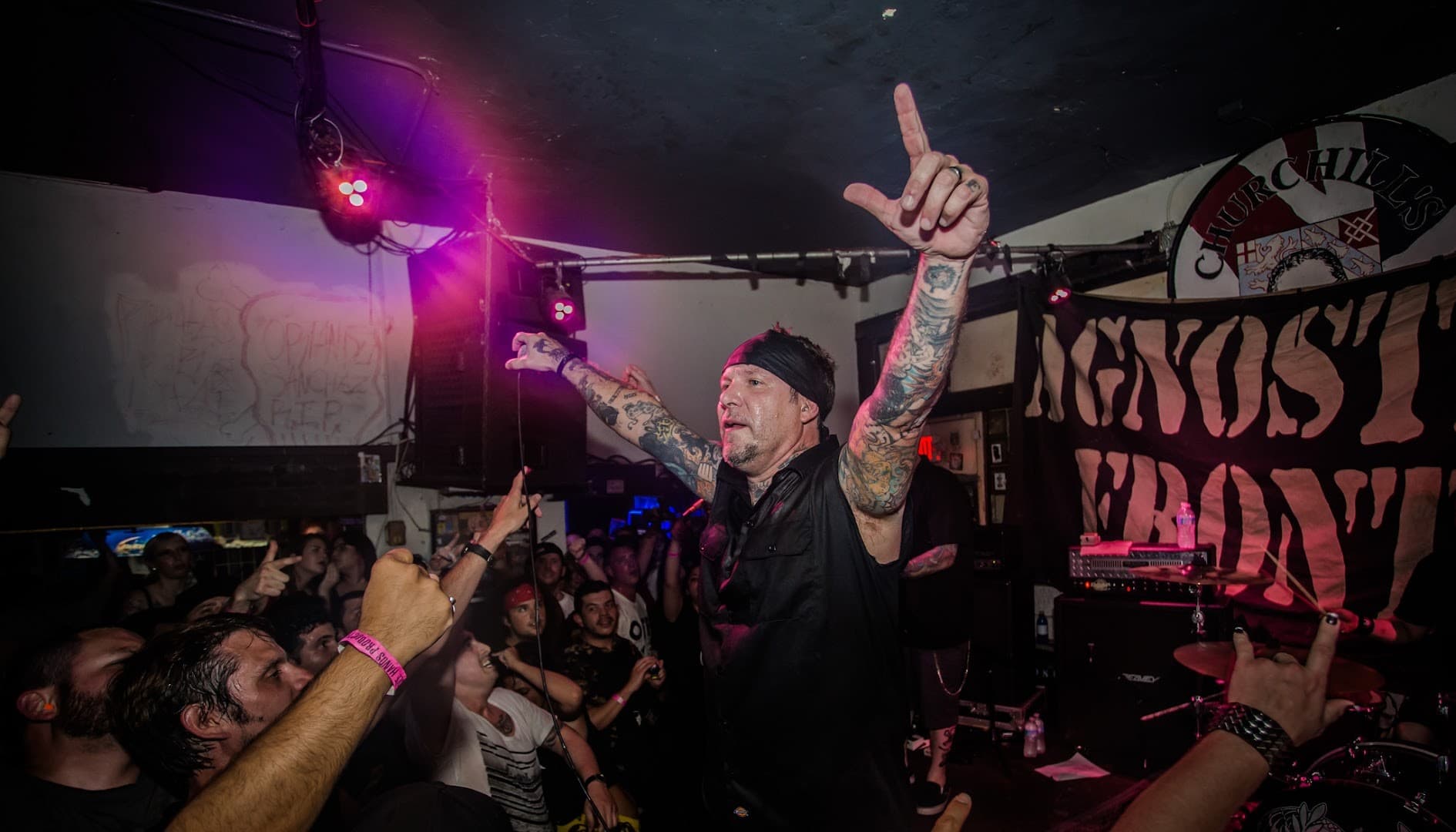 Live performance at Churchill's Pub in Miami
