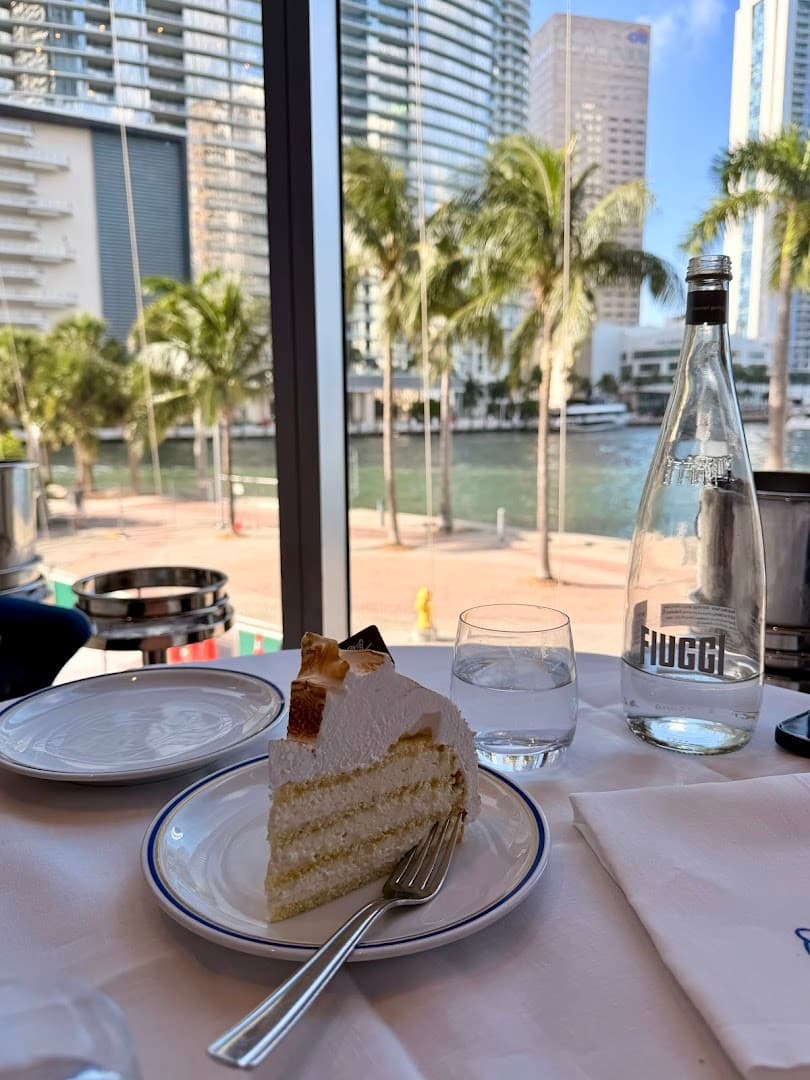 Dessert at Cipriani Downtown Miami