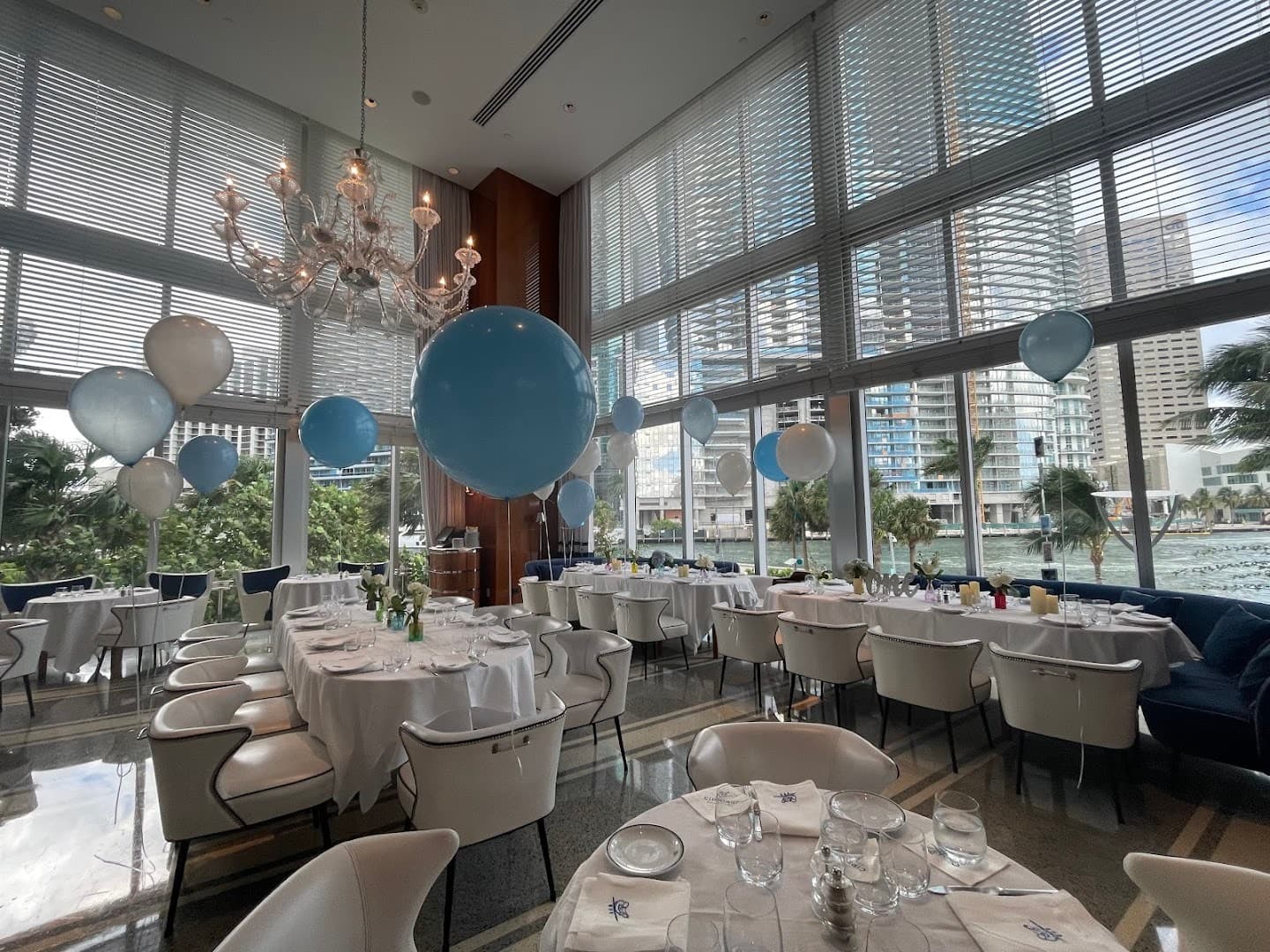Cipriani Downtown Miami elegant dining interior