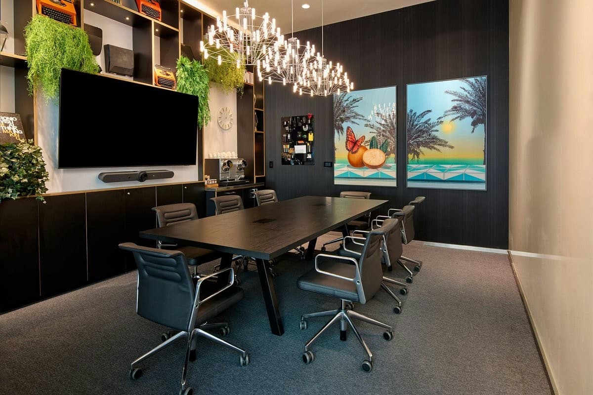 Conference room at citizenM Miami South Beach