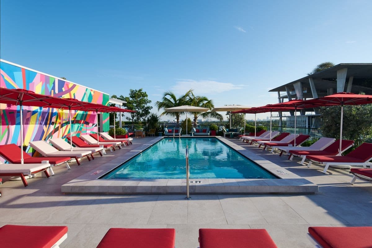 citizenM Miami South Beach pool area