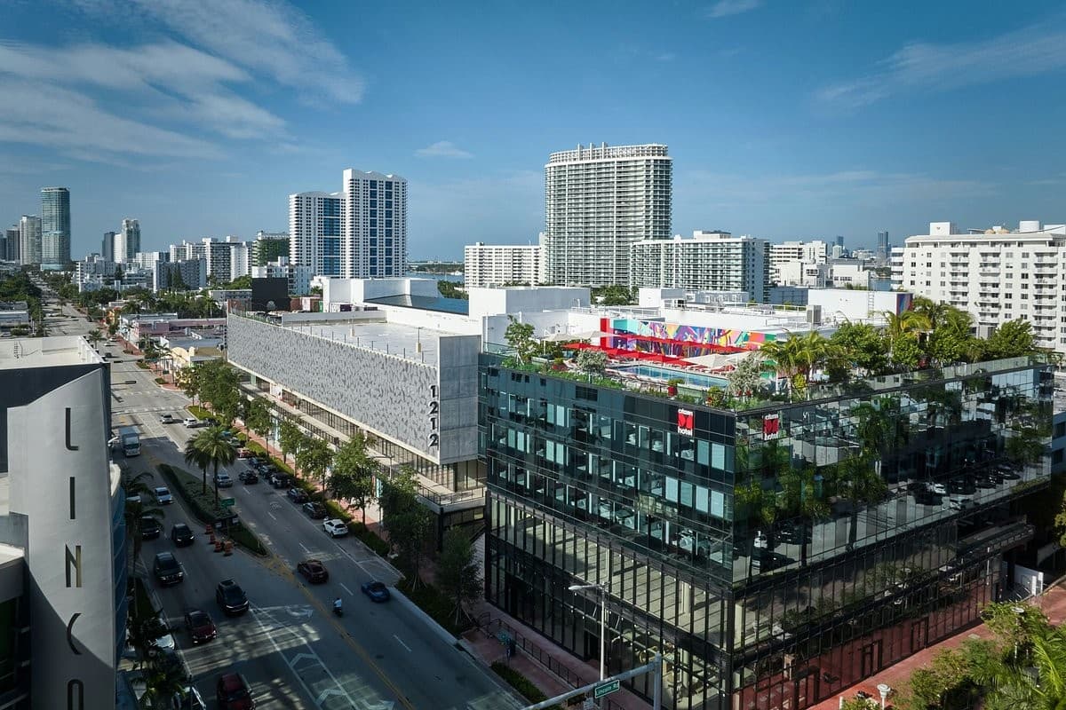 citizenM Miami South Beach exterior view in Miami Beach