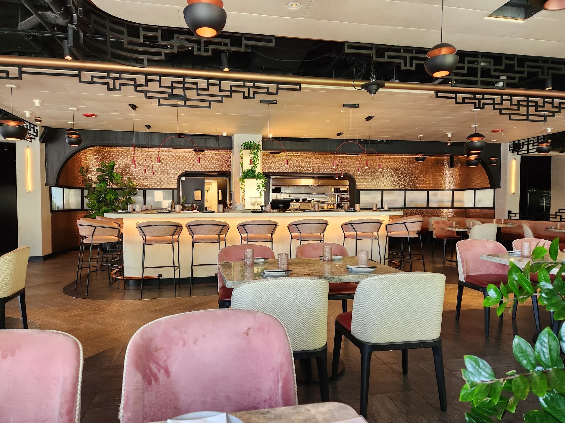 CocoWalk dining room in Coconut Grove, Miami