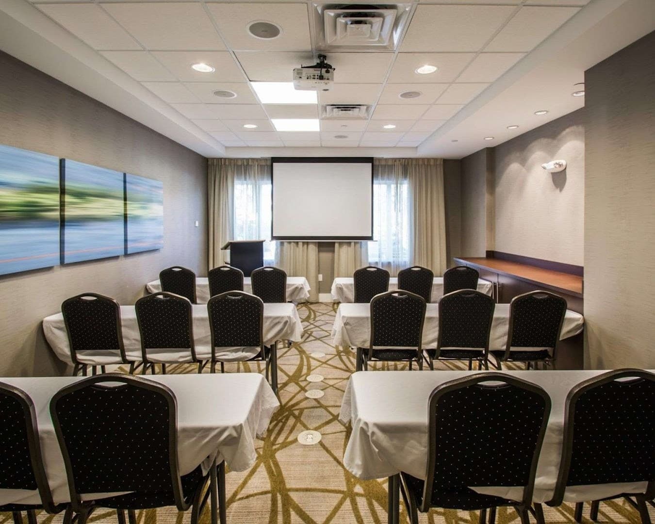Comfort Suites Miami Airport North event space setup
