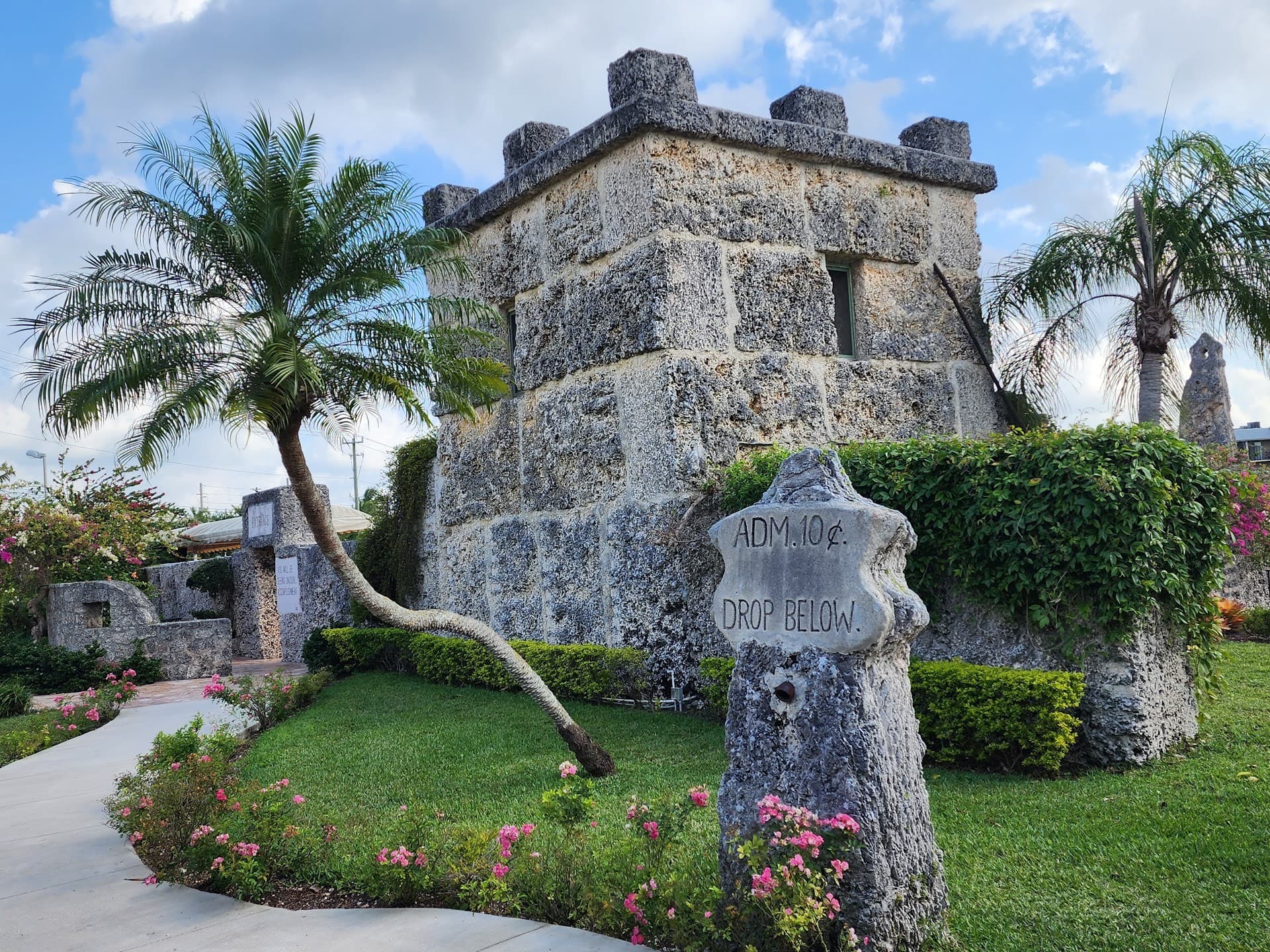 Coral Castle attraction in Homestead, Florida