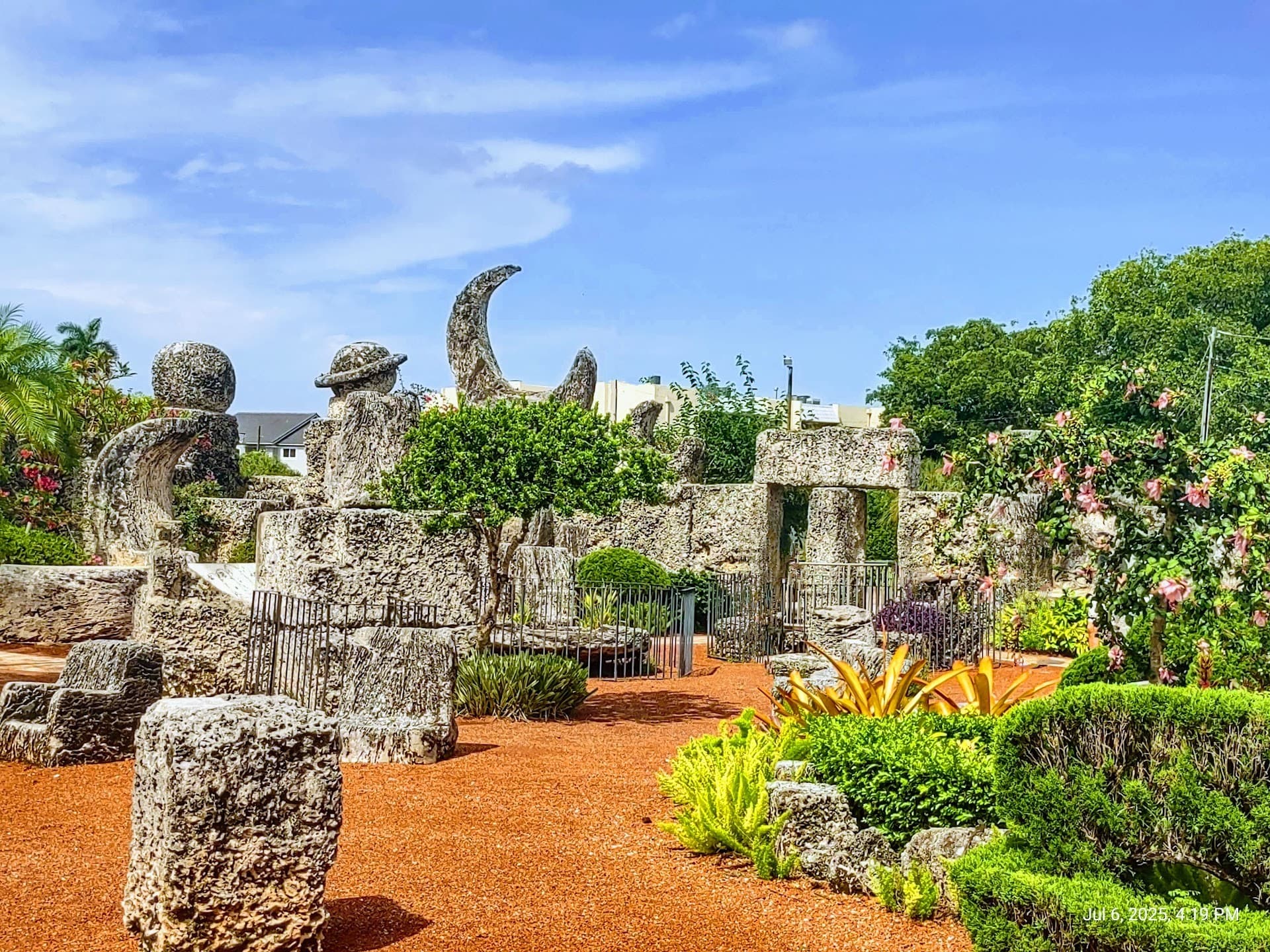 Coral Castle attraction in Homestead, Miami