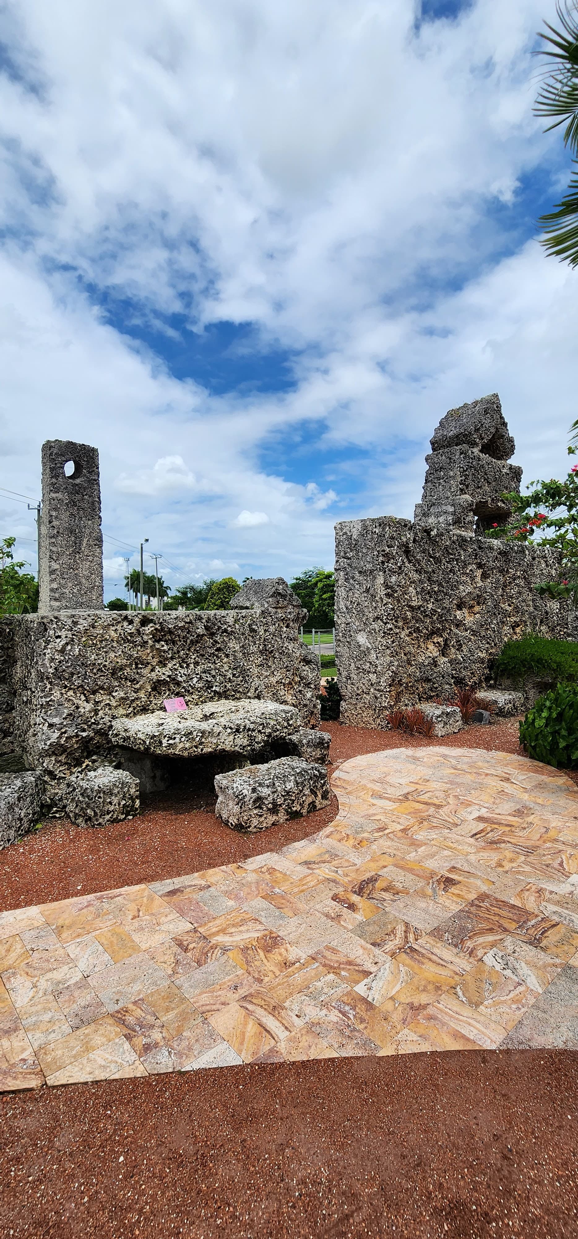 Coral Castle exterior view in Homestead