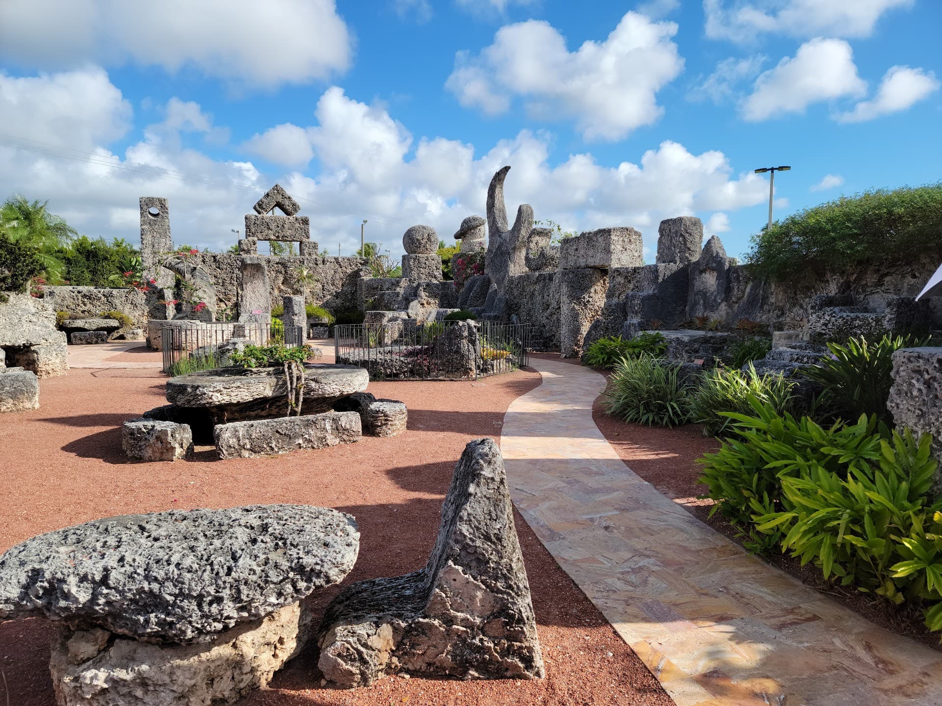 Coral Castle attraction in Homestead, Florida