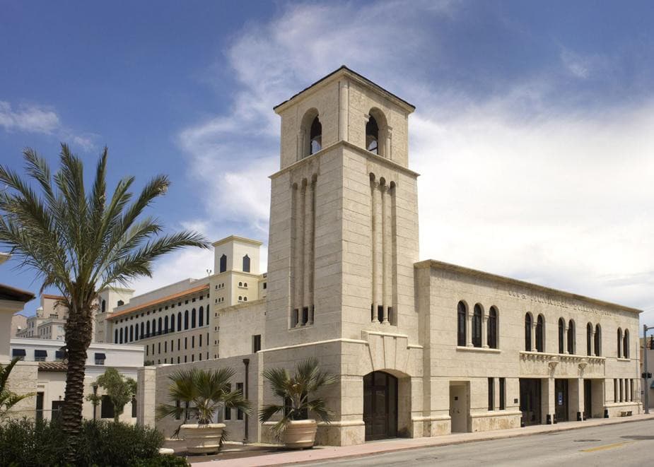 Coral Gables Museum exterior view in Coral Gables