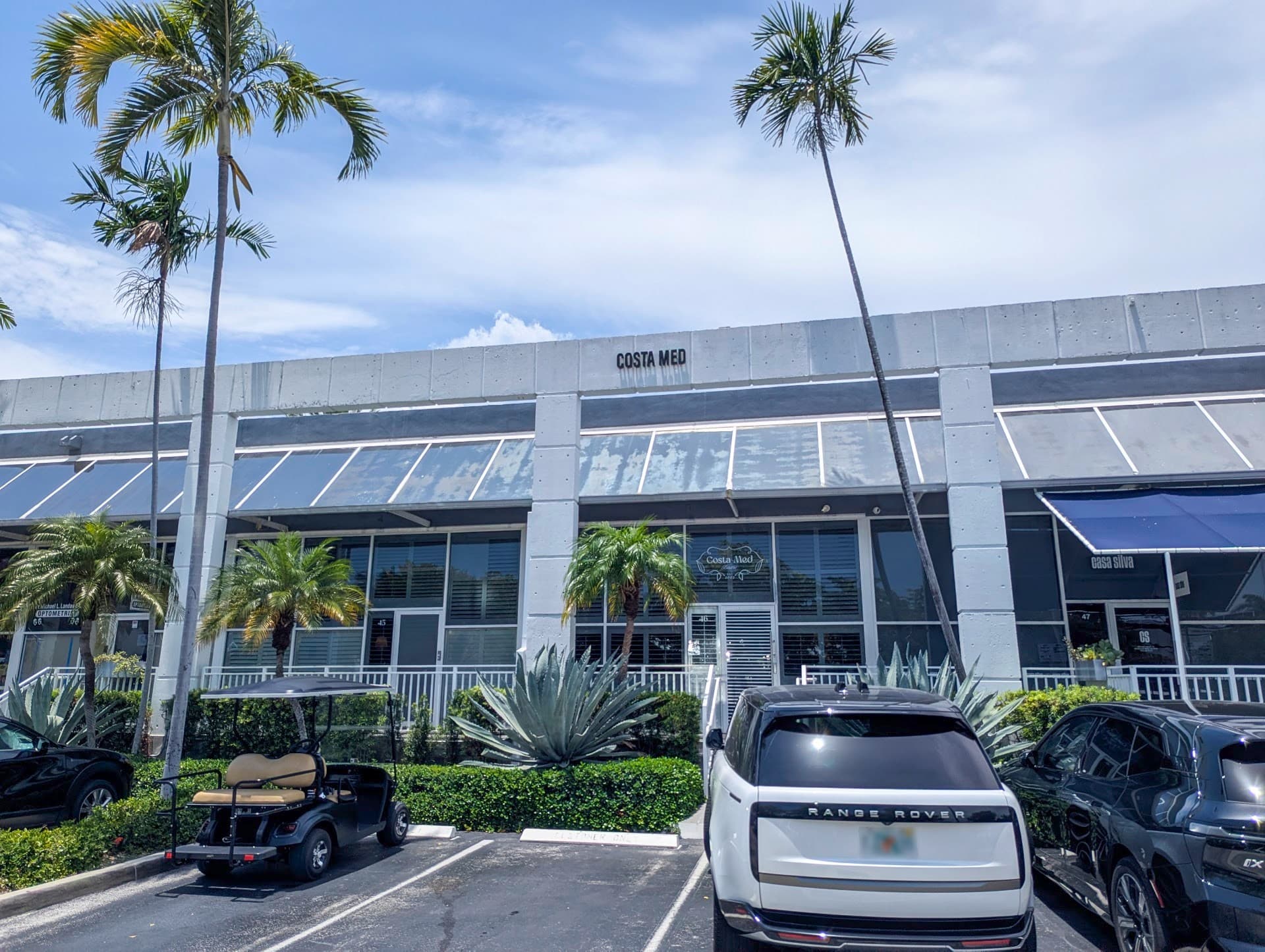 COSTA MED BISTRO exterior view in Key Biscayne