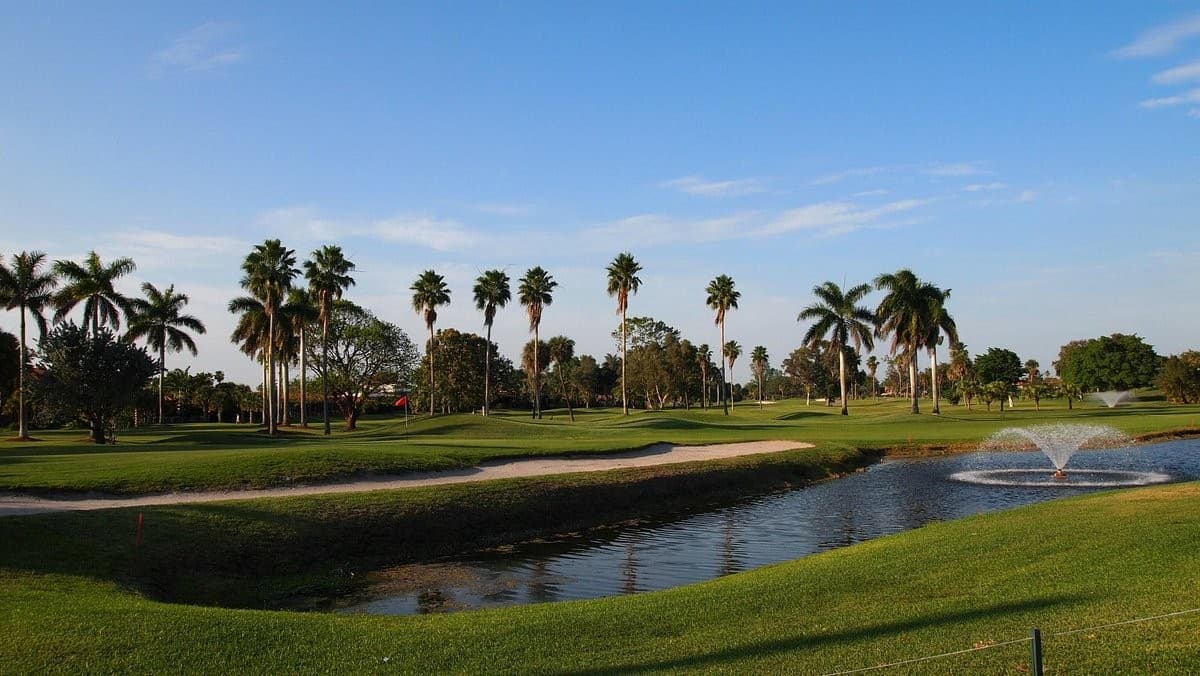 Country Club of Miami scenic view in Hialeah