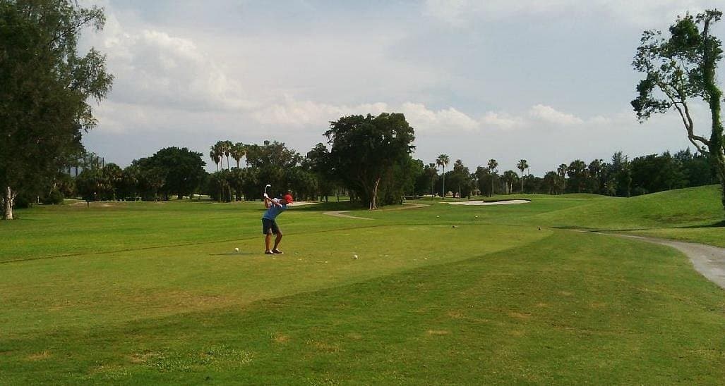 Golfing at Country Club of Miami in Hialeah