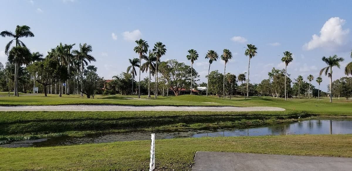 Country Club of Miami scenic view in Hialeah