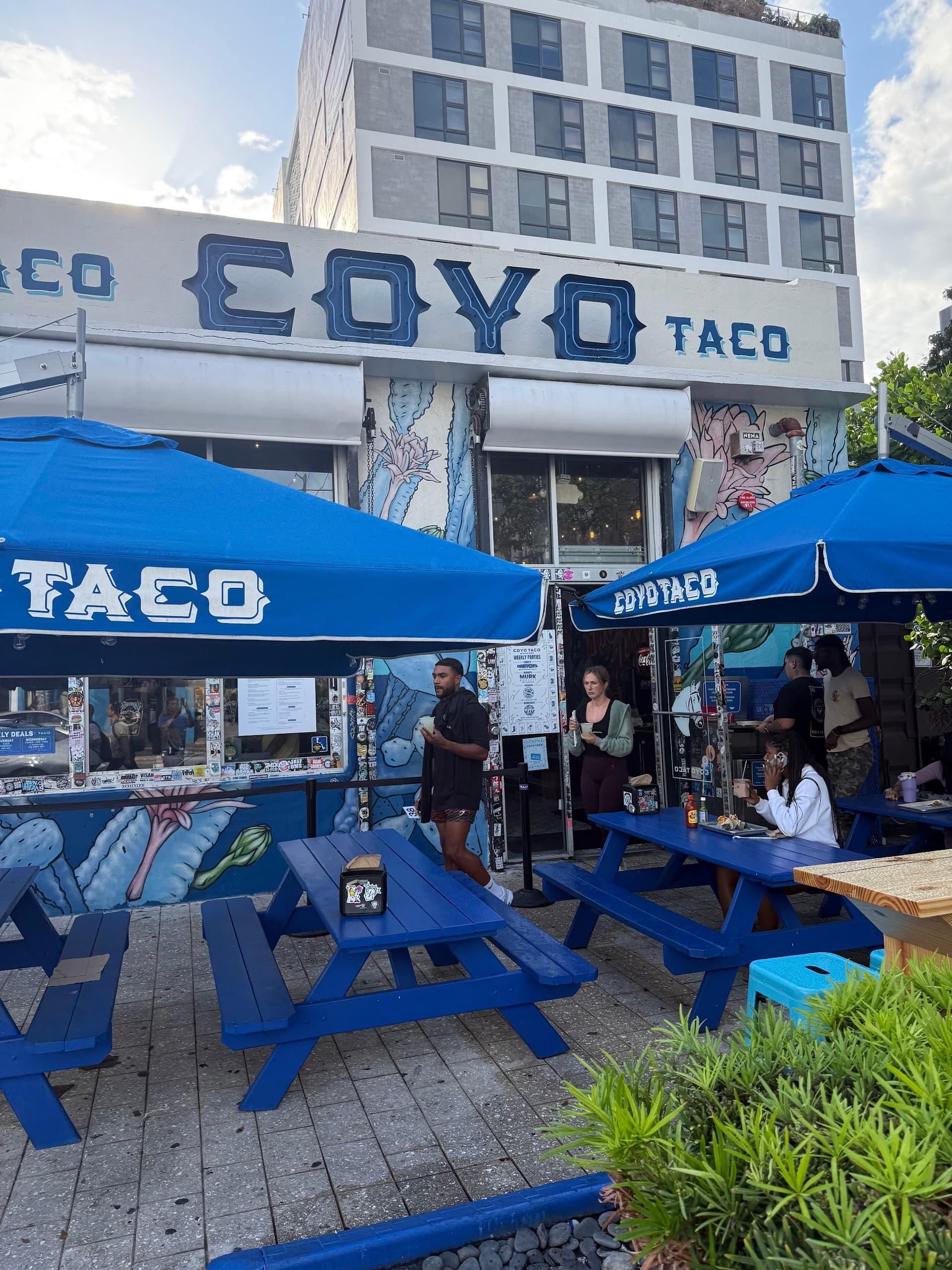 Coyo Taco exterior view in Miami