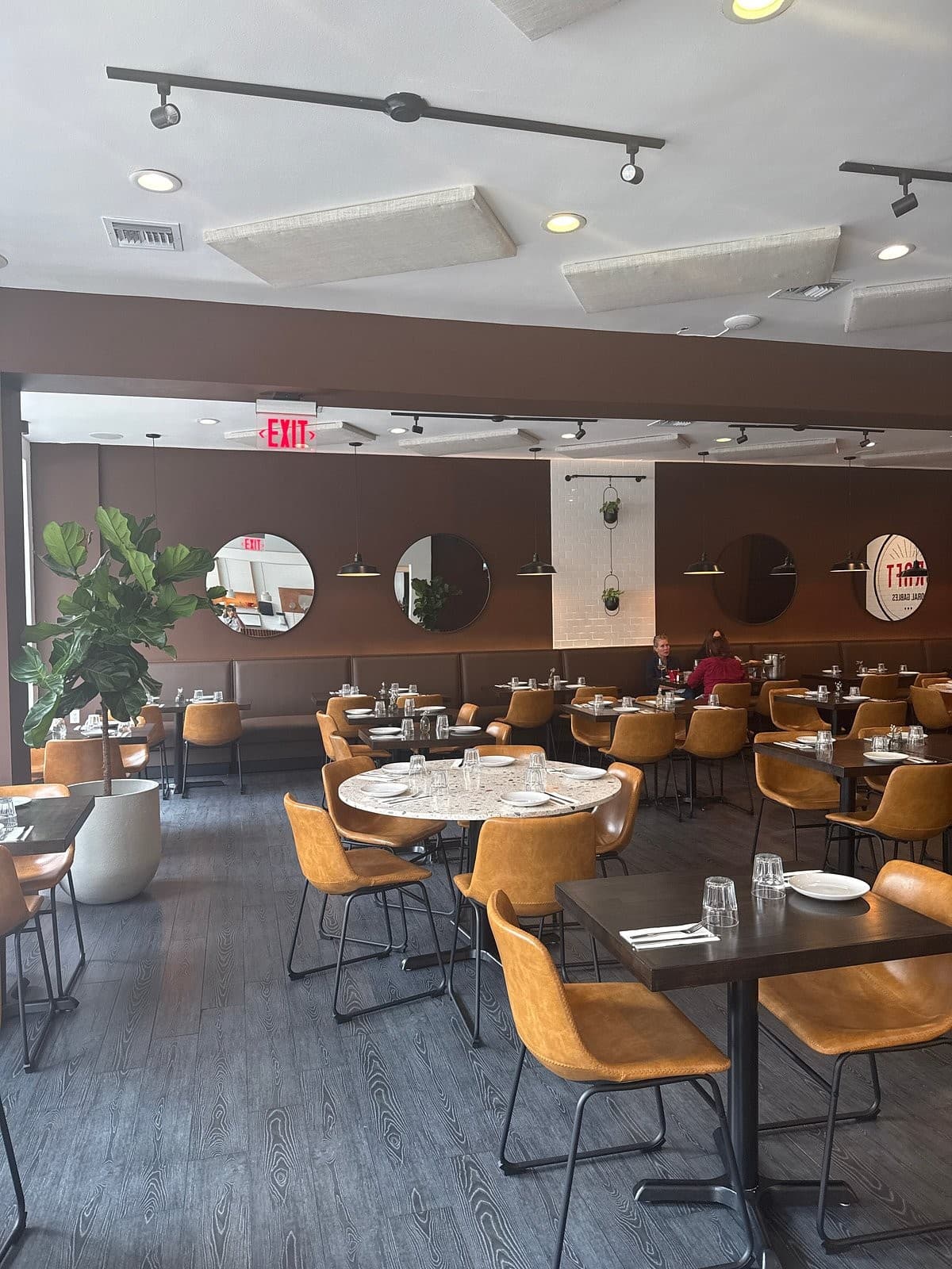 Interior view of CRAFT Coral Gables restaurant