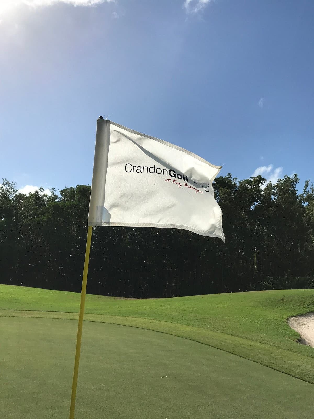 Crandon Golf at Key Biscayne flag
