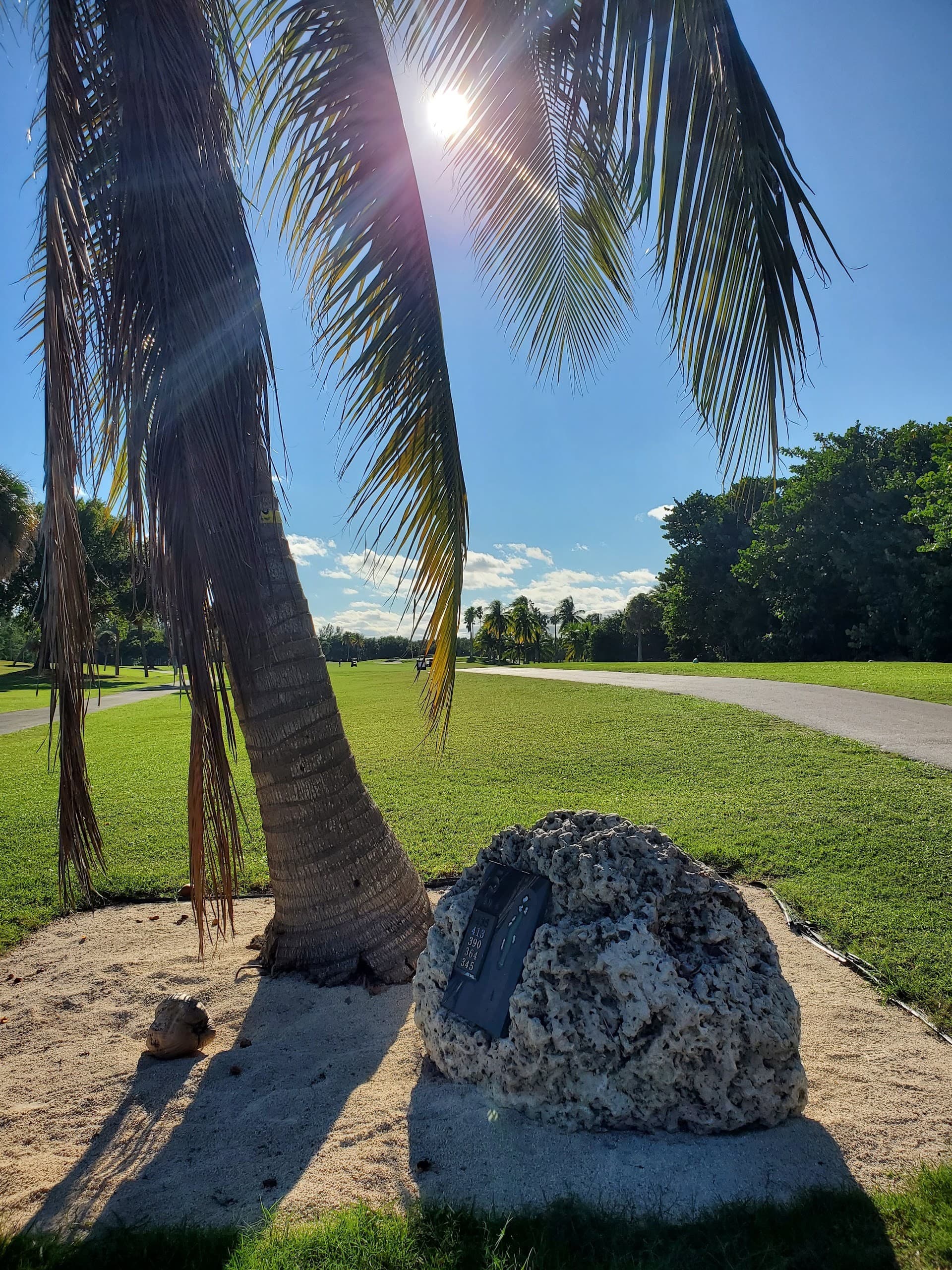 Scenic view at Crandon Golf at Key Biscayne
