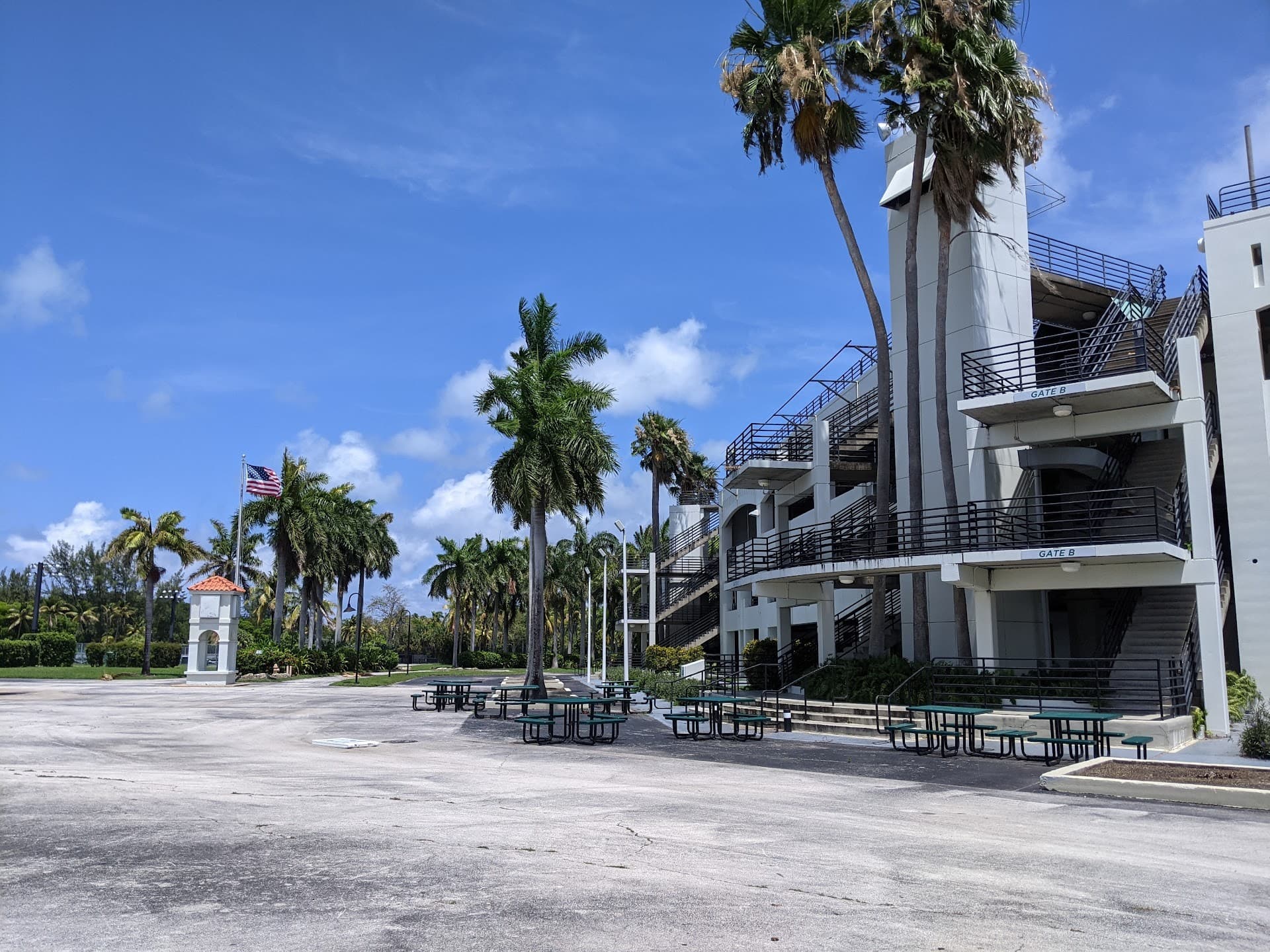 Crandon Park exterior view in Key Biscayne