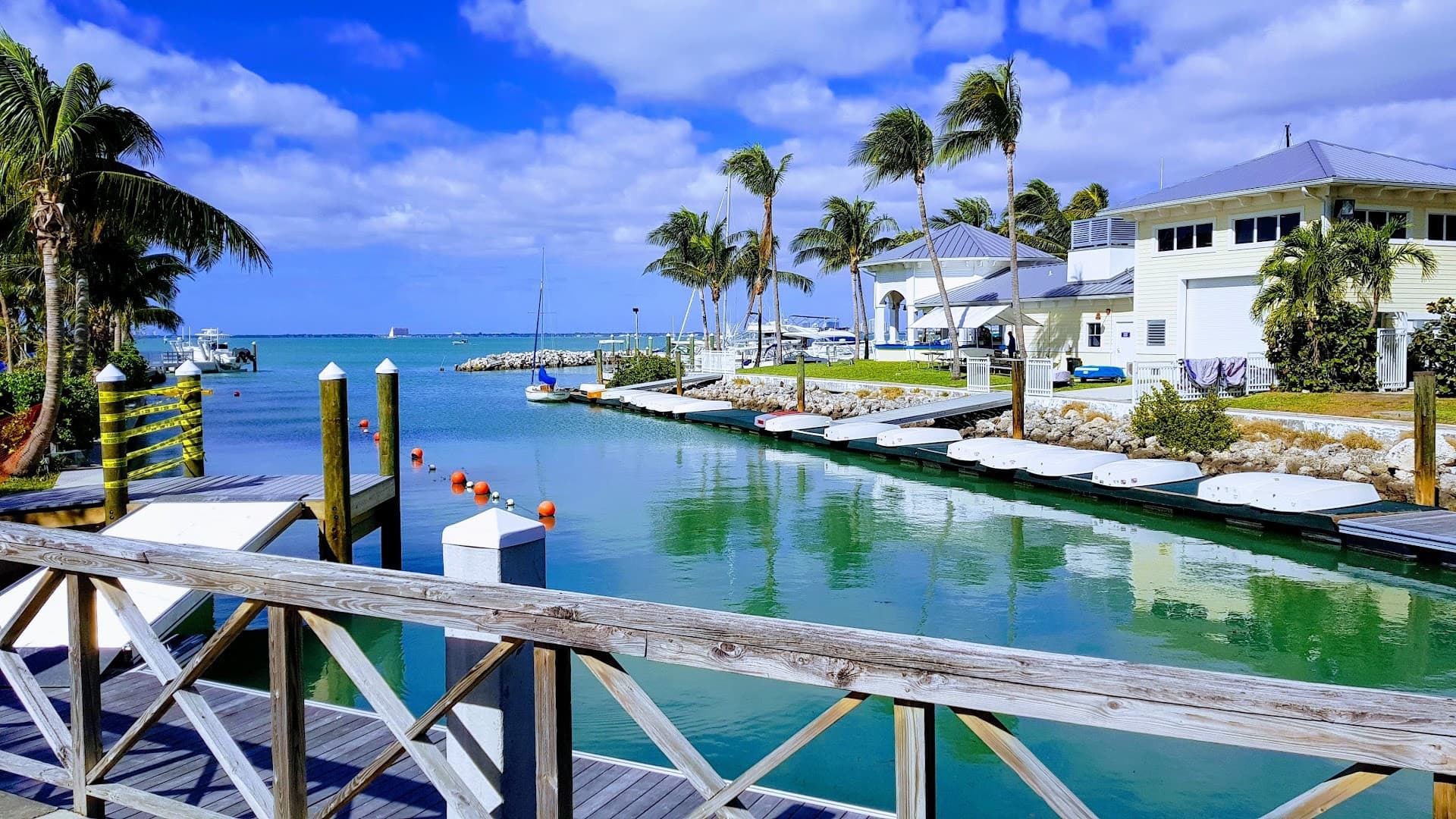 Scenic view of Crandon Park in Key Biscayne