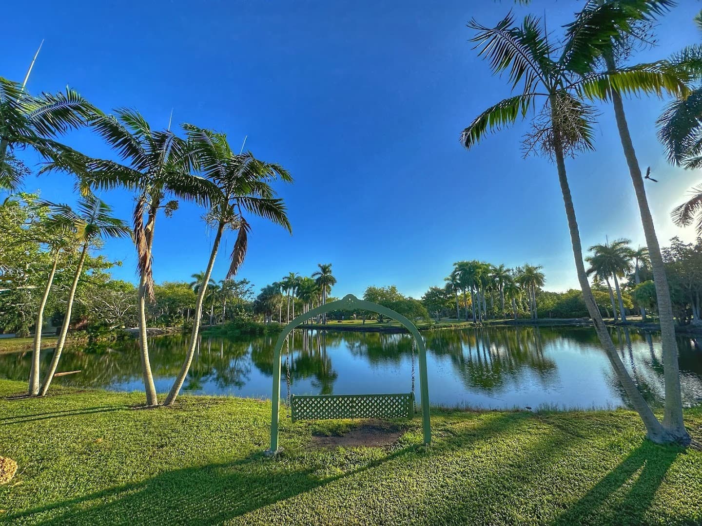 Scenic view of Crandon Park in Key Biscayne