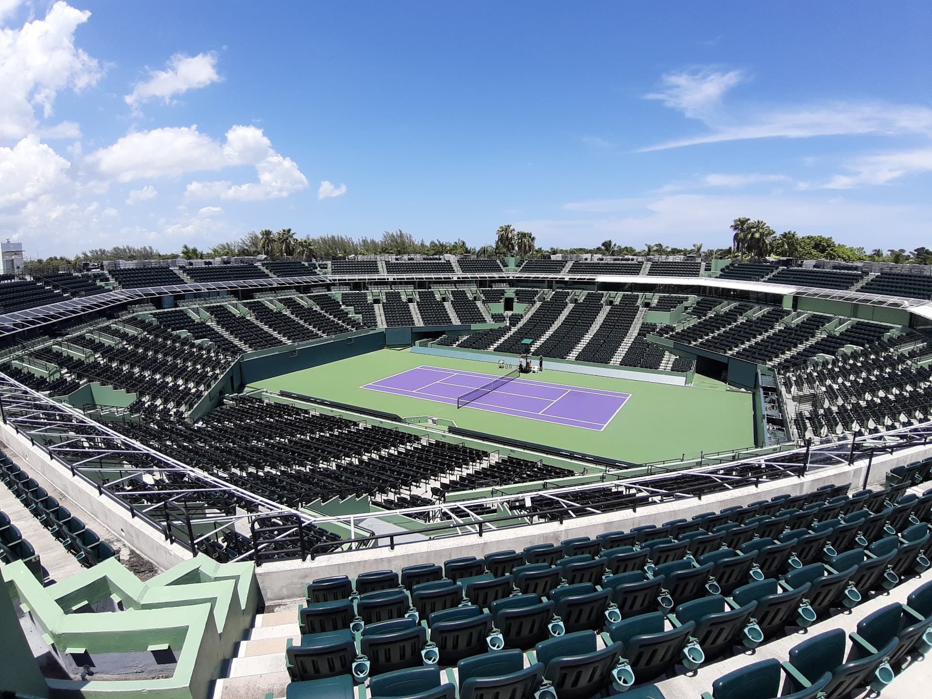Crandon Park Tennis Center venue in Key Biscayne
