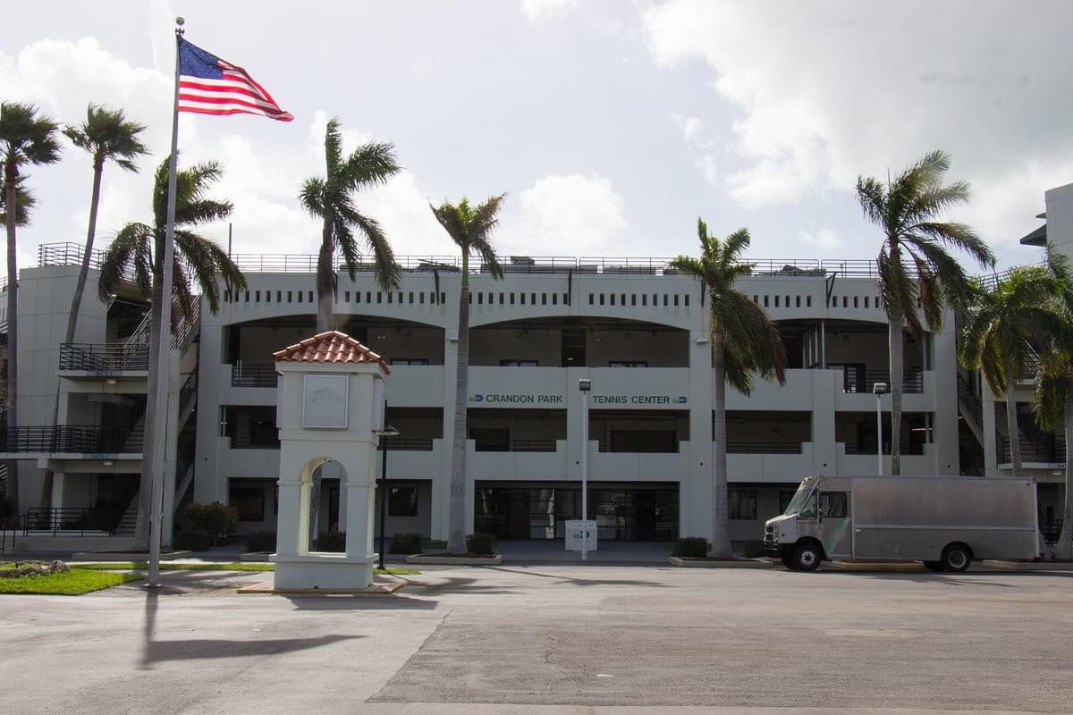 Crandon Park Tennis Center in Key Biscayne, Miami