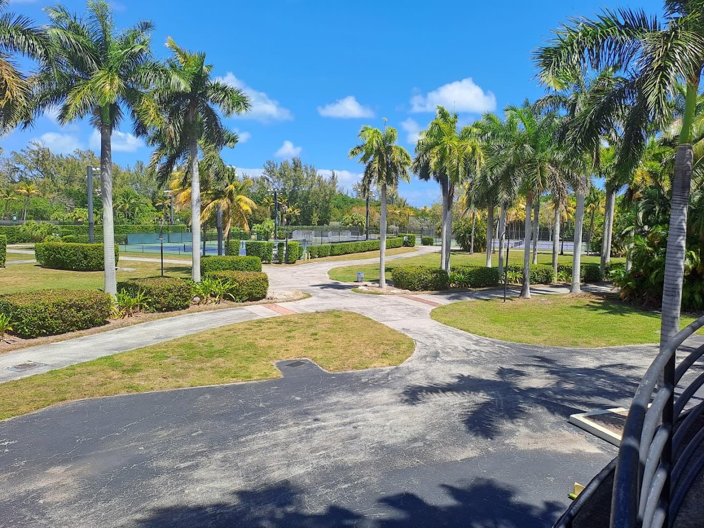 Crandon Park Tennis Center grounds in Key Biscayne