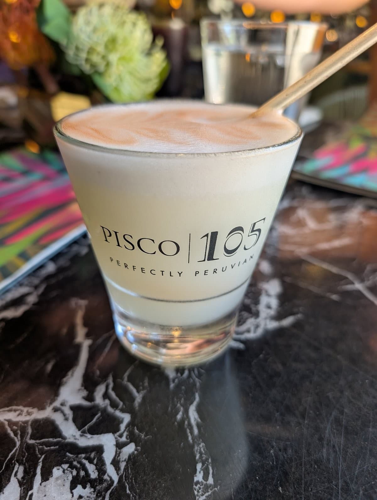 Delicious drink at CVI.CHE 105 restaurant in Miami