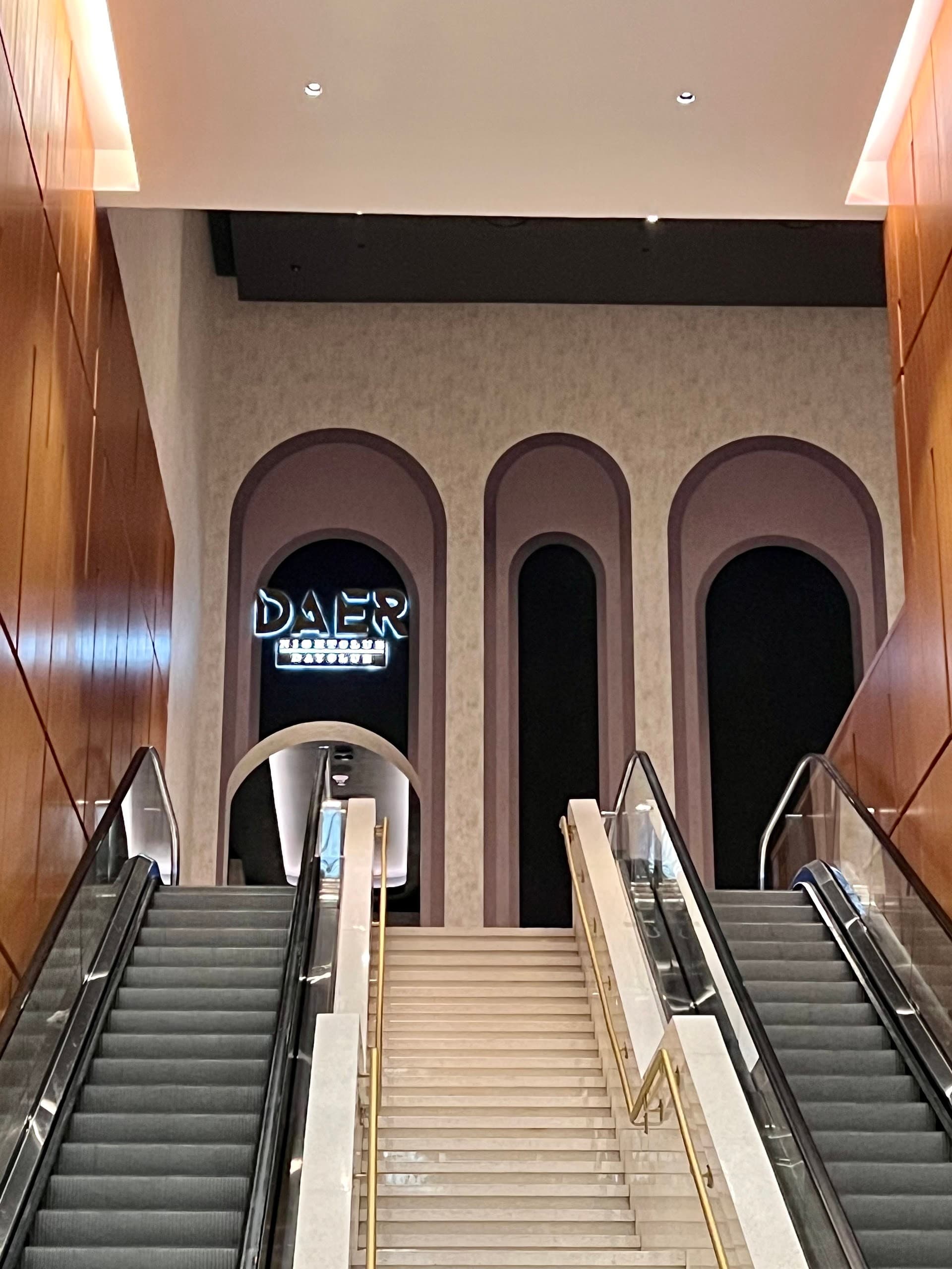 DAER Nightclub upstairs view in Hollywood