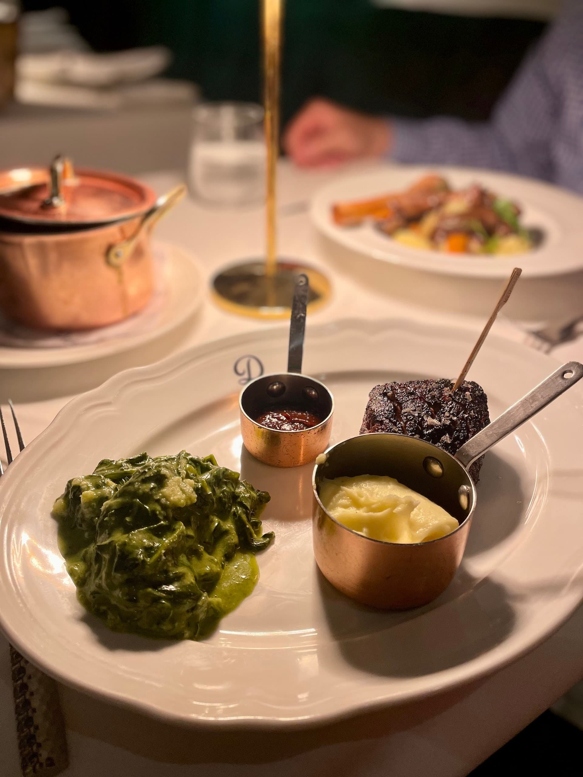 Gourmet dish at Daniel's Miami in Coral Gables