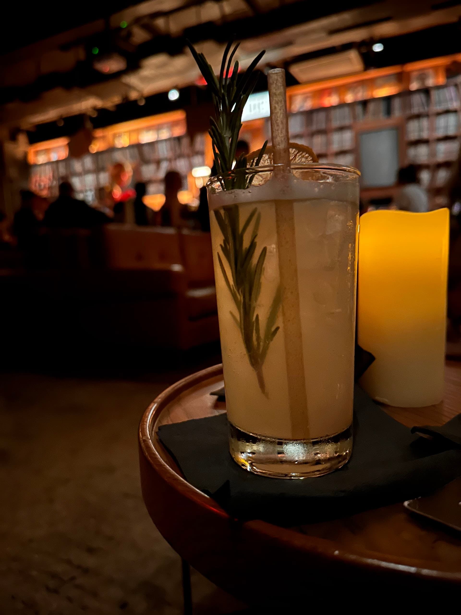 Cocktail at Dante's HiFi in Miami nightlife