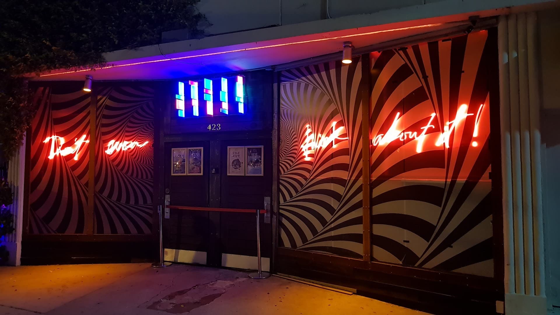 Exterior of Do Not Sit On The Furniture in Miami Beach