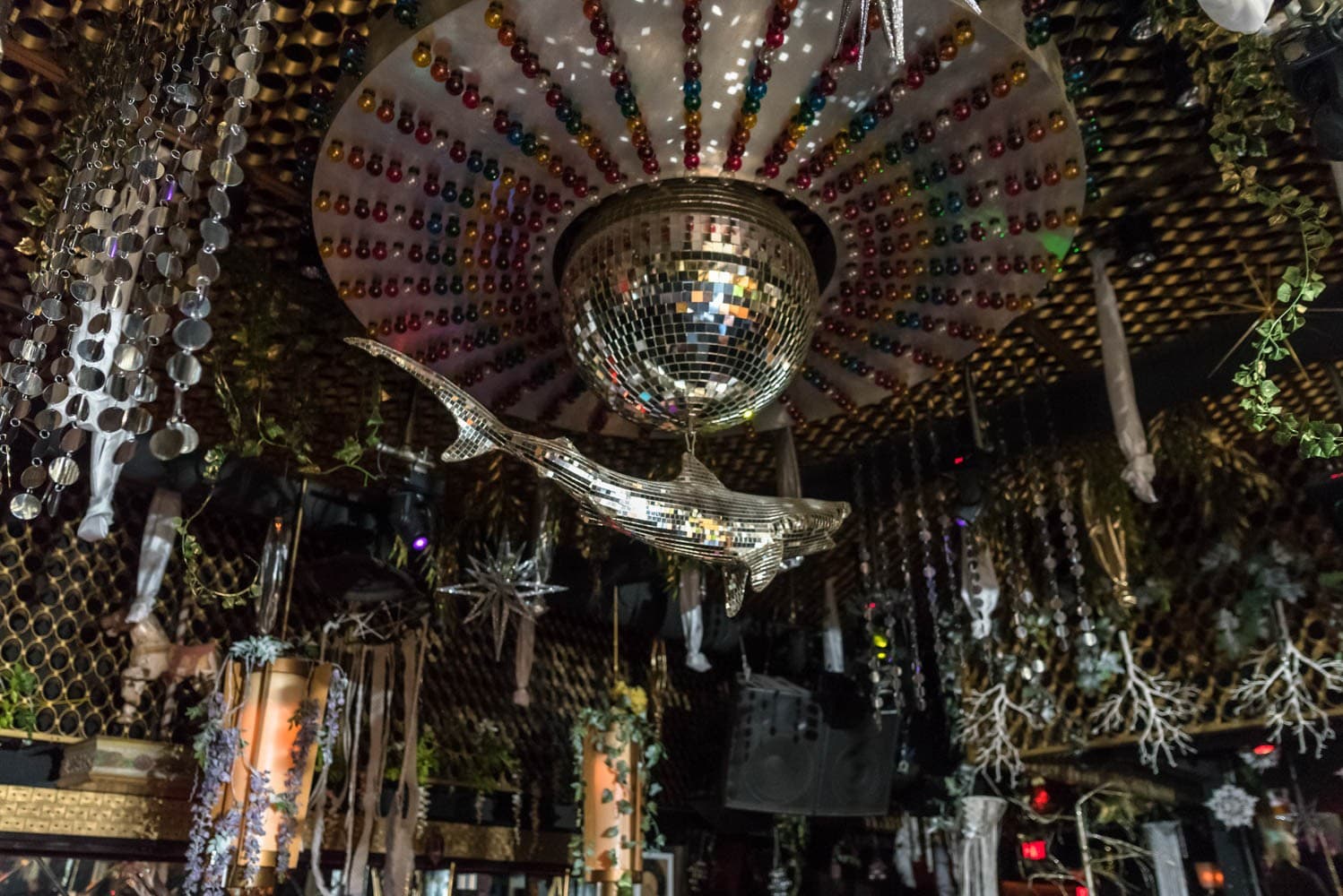 Vibrant interior decor at Do Not Sit On The Furniture, Miami Beach