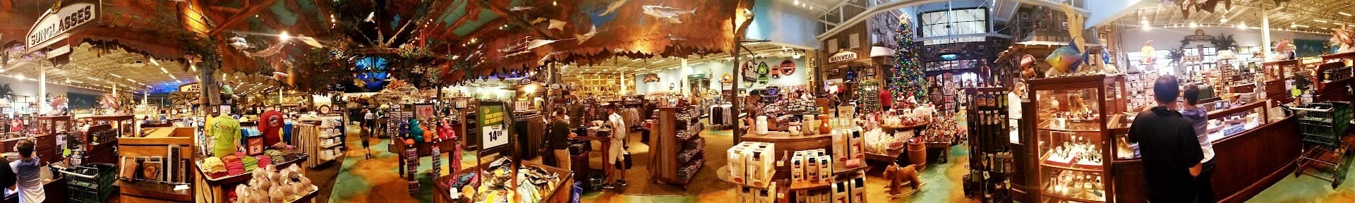 Interior view of Dolphin Mall in Miami, shopping experience